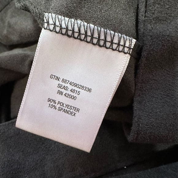 Adam Levine NWT black faux suede mini skirt small - Picture 5 of 5